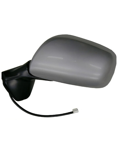 Rétroviseur gauche électrique à peindre chauffant grand angle 5 fiches pour Toyota Auris I de 2007 à 2010