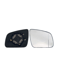 Glace de support rétroviseur droit chauffant grand angle pour MERCEDES W204 CLASSE C de 03/2007 à 03/2011