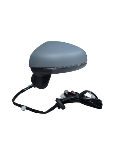 Rétroviseur gauche électrique, chauffant avec feu grand angle pour AUDI A1 I phase 1 de 09/2010 à 10/2014