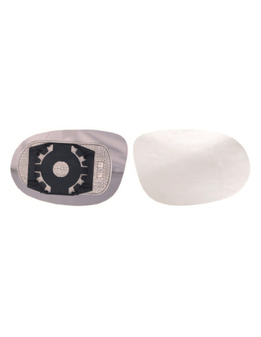 Glace support rétroviseur droit chauffant pour FIAT CROMA II de 2005 à 2007, compatibilité étendue de 2008