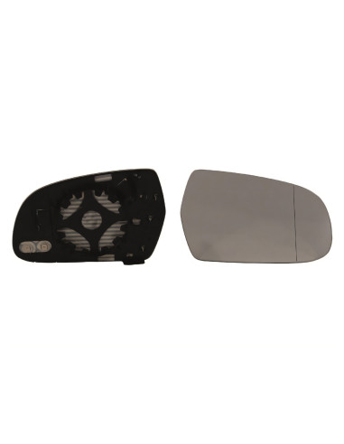 Glace support rétroviseur droit chauffant grand angle 3/5 portes pour AUDI A5 I phase 2 de 12/2011 à 12/2016