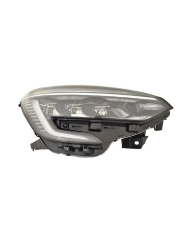 Phare droit LED pour Renault Clio V de 2019 à 2023. Modèle compatible: Renault Clio V phase 1 de 2019 à 2023