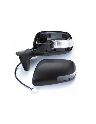 Rétroviseur gauche électrique chauffant avec feu grand angle pour Toyota Auris I phase 2 de 03/2010 à 12/2012