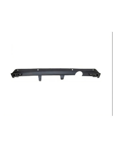 Spoiler parechocs arrière Citroen C3 II de 2013 à 2016 avec trous pour capteurs