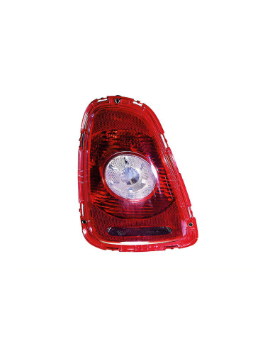 Feu arrière gauche rouge-blanc Mini Mini I de 2006 à 2014, compatibilité étendue