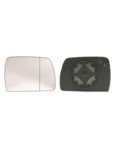 Glace rétroviseur gauche chauffant grand angle BMW Serie X3 I E83 de 2004 à 2010, compatibilité étendue