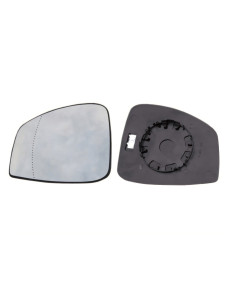 Glace chauffante grand angle rétroviseur gauche Renault Scenic III de 2009 à 2016, compatibilité étendue