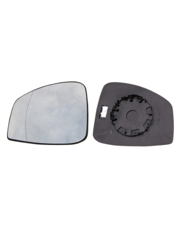 Glace chauffante grand angle rétroviseur gauche Renault Scenic III de 2009 à 2016, compatibilité étendue