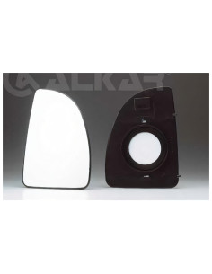 Glace support rétroviseur gauche Peugeot Boxer I de 1994 à 2006, compatibilité étendue