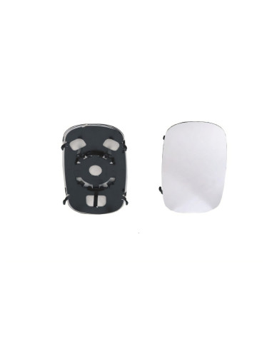 Glace support rétroviseur chauffant Fiat Doblo I de 2001 à 2009, compatibilité étendue