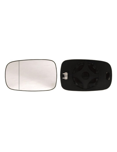 Glace rétroviseur chauffant grand angle Renault Megane II de 2002 à 2009, compatibilité étendue