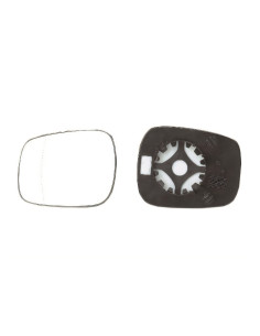 Glace support rétroviseur chauffant grand angle Renault Kangoo I de 1997 à 2007, compatibilité étendue