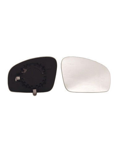 Glace rétroviseur droit chauffant grand angle Skoda Roomster de 2006 à 2015, compatibilité étendue