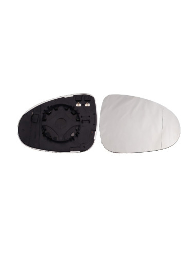 Glace rétroviseur droit chauffant grand angle Volkswagen Touareg II de 2010 à 2019, compatibilité étendue