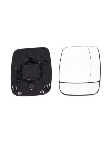 Glace support rétroviseur droit grand angle Renault Trafic III de 2014 à 2021, compatibilité étendue