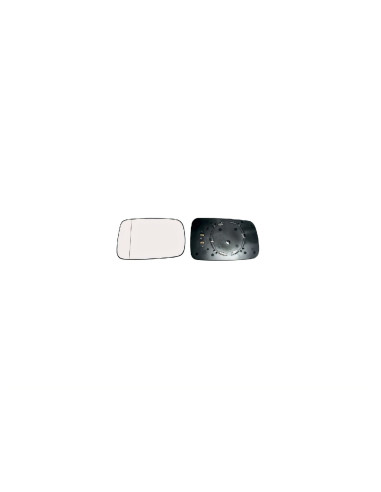 Glace rétroviseur gauche chauffant grand angle BMW SERIE 7 E65/E66 de 2001 à 2009, compatibilité étendue
