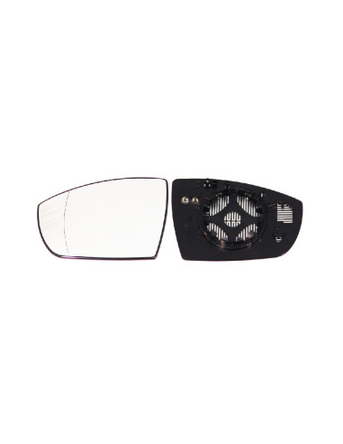 Glace rétroviseur gauche chauffant grand angle Ford Kuga II de 2013 à 2019, compatibilité étendue