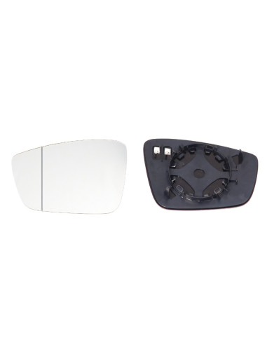 Glace rétroviseur gauche chauffant grand angle SEAT Mii de 2012 à présent, compatibilité étendue