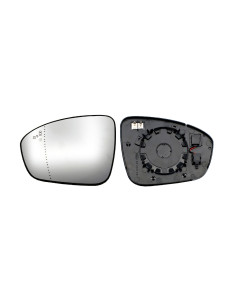 Glace rétroviseur gauche chauffant grand angle Side Renault Megane IV de 2015 à 2021, compatibilité étendue