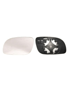 Glace support rétroviseur gauche chauffant Volkswagen Touran I de 2003 à 2010, compatibilité étendue