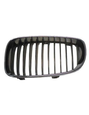 Grille gauche avant chrome et noir BMW Serie 1 E87 de 2007 à présent, compatibilité étendue