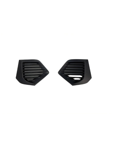 Grilles inférieures pare-chocs avant noires Peugeot 2008 II de 2019 à aujourd'hui