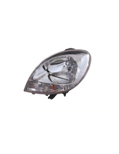 Phare gauche H4 blanc Renault Kangoo I de 2003 à 2007
