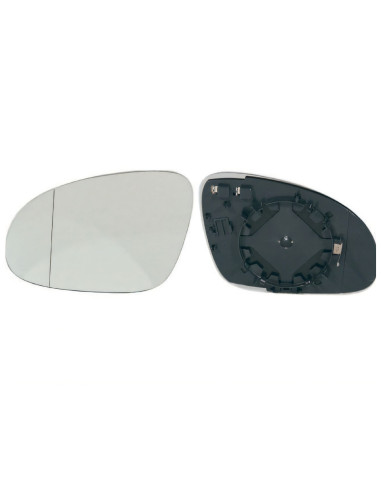 Glace Volkswagen Passat de 2000 à 2010, compatibilité étendue, support gauche chauffant, grand angle