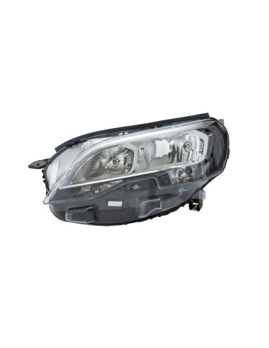 Phare H7+H1 Hella Peugeot Expert III - Traveler de 2016 à aujourd'hui, compatibilité étendue