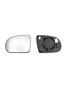 Glace rétroviseur gauche chauffant Jeep Grand Cherokee III de 2013 à 2016, compatibilité étendue