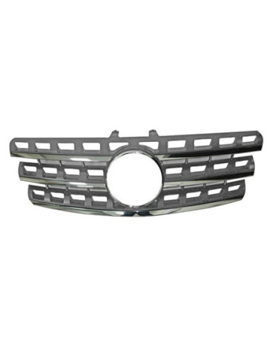 Grille de calandre avant chromée et grise...