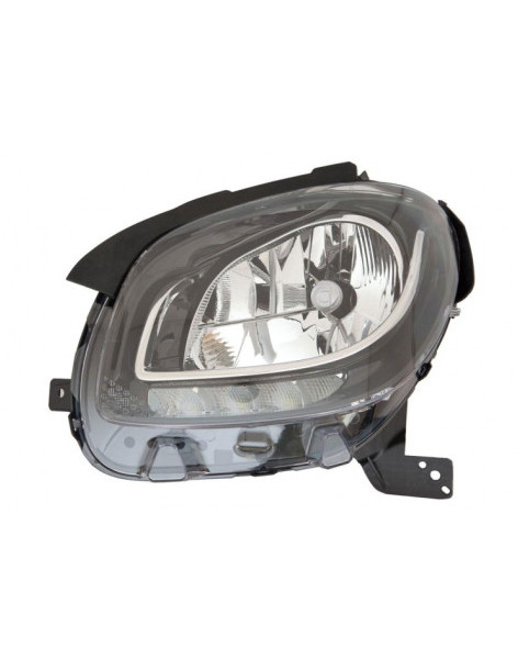 Phare avant gauche H4/Led feu diurne Smart Fortwo 3 (453)...