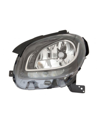 Phare avant gauche H4/Led feu diurne Smart...