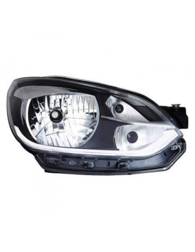 Phare avant droit bord chromé Volkswagen Up 11-16