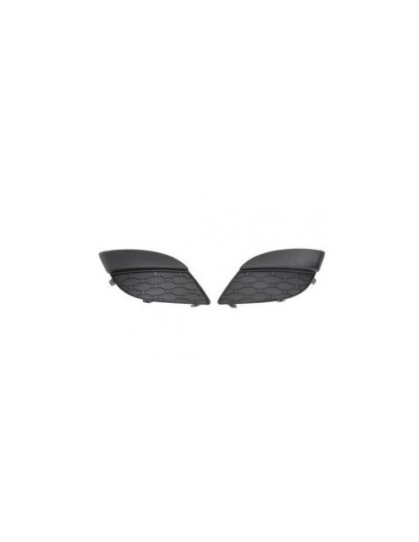 Grilles de pare-choc avant noires Basic Renault Twingo 2...