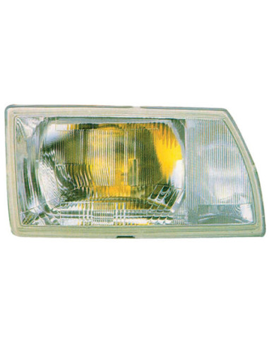Phare avant droit H4 blanc Citroen C15 1989-2006