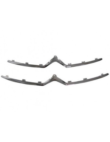 Moulure chromée de calandre avant Citroen C4 2...