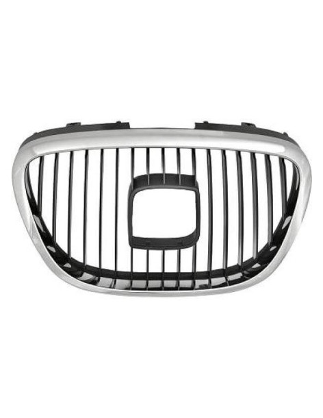 Grille de calandre avant chromée Seat Leon 2 phase 1...