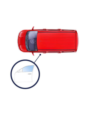 Vitre latérale de porte avant gauche Renault...