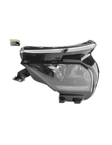 Phare avant gauche H7/H7 Valeo Citroen C4 3...
