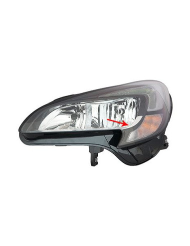 Phare avant gauche H7/H7/Led Opel Corsa E...