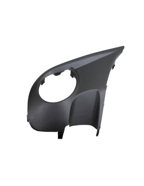 Grille de pare-choc avant droite noire avec trou...