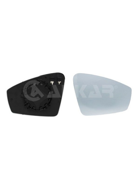 Verre de rétroviseur droit chauffant Volkswagen Touareg 3...