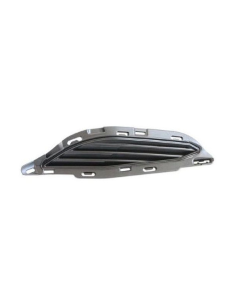Grille de pare-choc arrière gauche noire Peugeot 308 3...