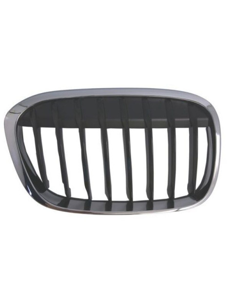 Grille de calandre avant droite contour chromé/lames...