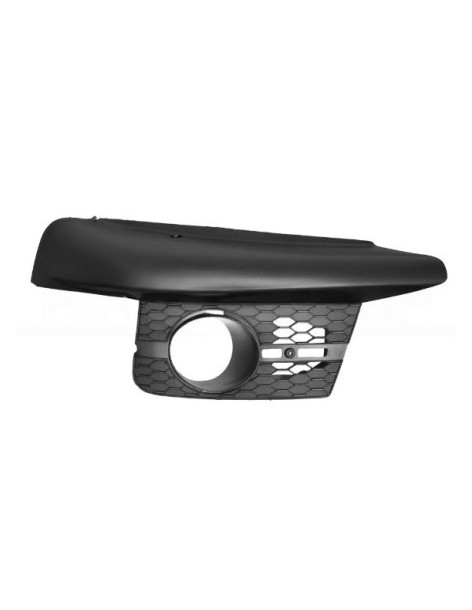 Grille de pare-choc avant gauche noire avec trous...