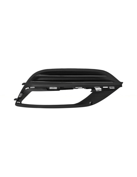 Gille de pare-choc avant droite noire avec trou...