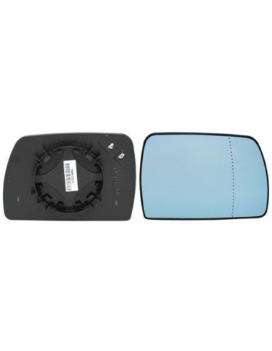 Verre de rétroviseur droit bleu chauffant...