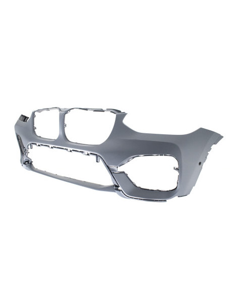Pare-choc avant à peindre avec 2 trous radars BASIC BMW...