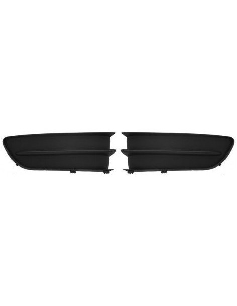 Grilles de pare-choc avant noires kit Renault Laguna 2...